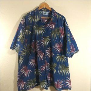 HWY 1 Men's Hawaiian Button Down Shirt